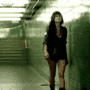 Girl walking avatar