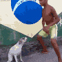 Cachorro e menino dançando gif Cachorro e menino dançando avatar