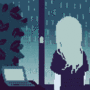 Girl watching rain gif Girl watching rain avatar